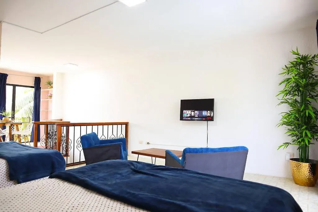 公寓 坎昆Amplio Estudio Con Cocina, Vista Al Campo De Golf - Col5 -公寓