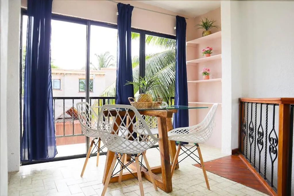 公寓 坎昆Amplio Estudio Con Cocina, Vista Al Campo De Golf - Col5 -公寓 墨西哥